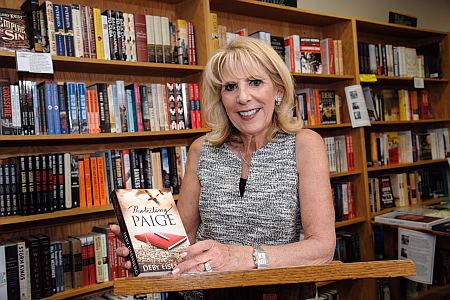 Deby at Book Signing at Book Stall, Winnetka, IL